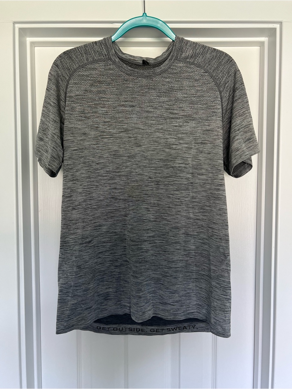 lululemon athletica Men's Heather Gray Short-Sleeve Performance Tee